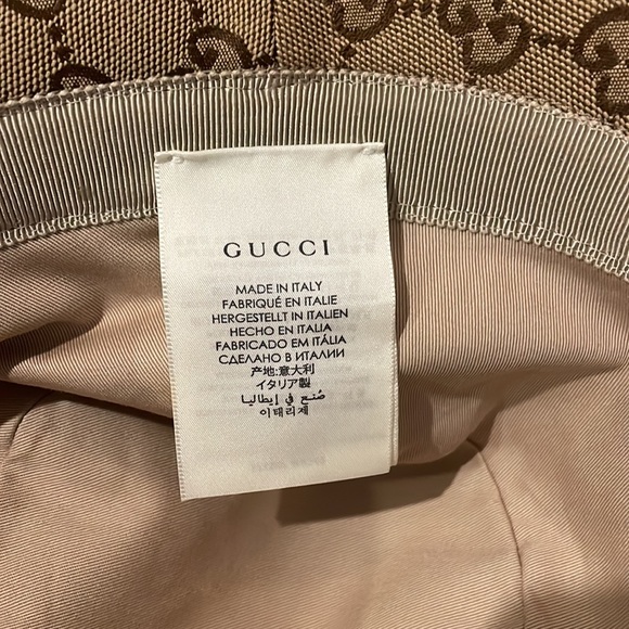 💯 Authentic GG canvas bucket hat - Picture 6 of 7